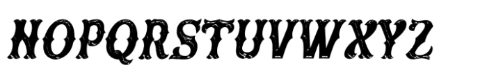 West Colorado Italic Font UPPERCASE