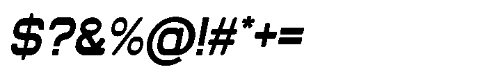 West Wasteland Italic Font OTHER CHARS