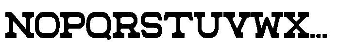 West Wasteland Regular Font UPPERCASE