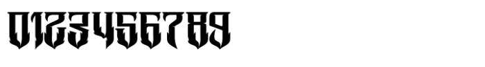 Westa Gothic Font OTHER CHARS