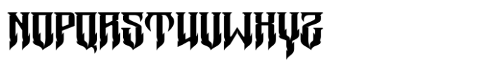 Westa Gothic Font UPPERCASE