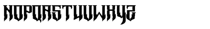 Westa Gothic Font LOWERCASE