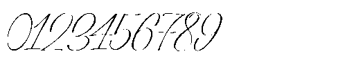 Westain Callis Italic Font OTHER CHARS