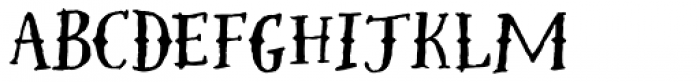 Westcoast Letters Decor Font LOWERCASE