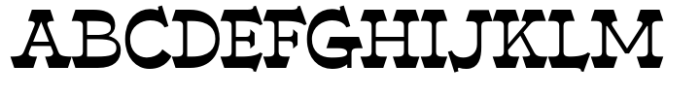 Western Bowner Font UPPERCASE