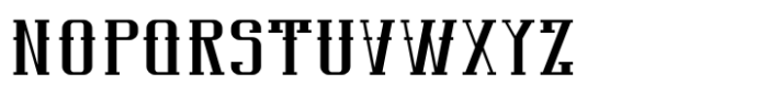 Western Whiskey Regular Font UPPERCASE