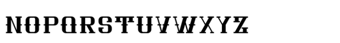 Western Whiskey Regular Font LOWERCASE