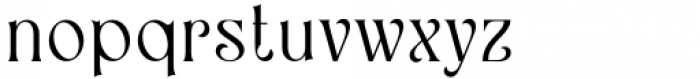 Westiva Regular Font LOWERCASE