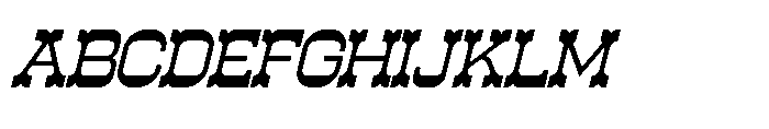 Westkind Italic Font UPPERCASE