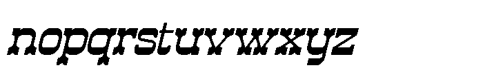 Westkind Italic Font LOWERCASE