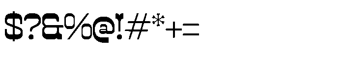 Westkind Regular Font OTHER CHARS