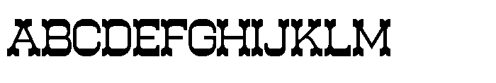 Westkind Regular Font UPPERCASE
