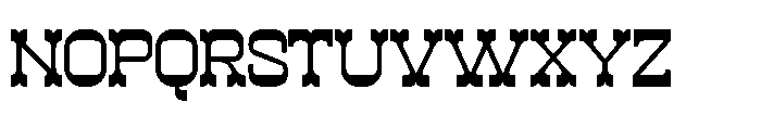 Westkind Regular Font UPPERCASE