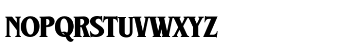 Westnob Regular Font UPPERCASE