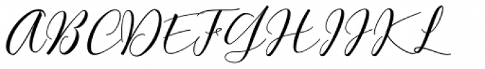 Westonia Regular Font UPPERCASE