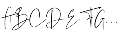 Westony Regular Font UPPERCASE