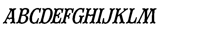 Westron Way Honor Italic Italic FONT