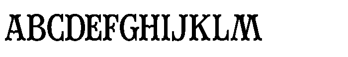 Westron Way Honor Regular Font UPPERCASE