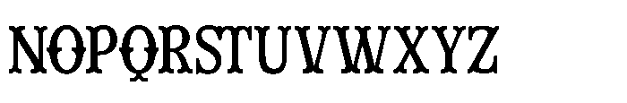 Westron Way Honor Regular Font UPPERCASE