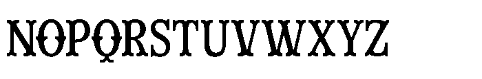 Westron Way Honor Regular Font LOWERCASE