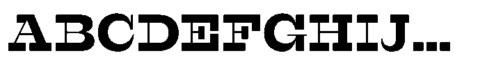 Westype Westy Black Font UPPERCASE