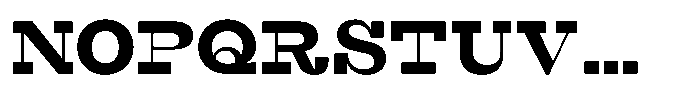 Westype Westy Black Font UPPERCASE