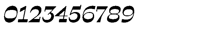 Westype Westy Bold Italic Font OTHER CHARS