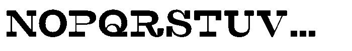 Westype Westy Bold Font UPPERCASE