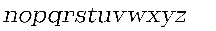 Westype Westy Italic Font LOWERCASE