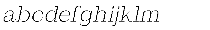 Westype Westy Light Italic FONT
