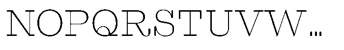 Westype Westy Light Font UPPERCASE