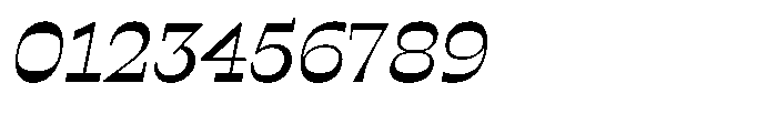 Westype Westy Medium Italic Font OTHER CHARS