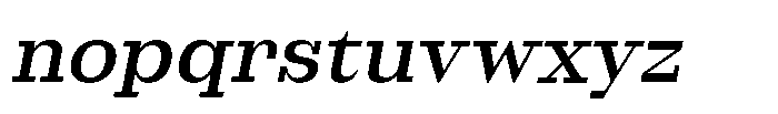 Westype Westy Medium Italic Font LOWERCASE