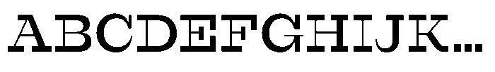 Westype Westy Medium Font UPPERCASE