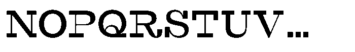 Westype Westy Medium Font UPPERCASE