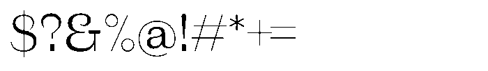 Westype Westy Regular Font OTHER CHARS
