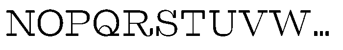 Westype Westy Regular Font UPPERCASE