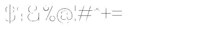 Westype Westy Thin Font OTHER CHARS