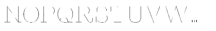 Westype Westy Thin Font UPPERCASE