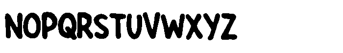 Wet Marker Font UPPERCASE