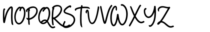 Wetricia Font UPPERCASE