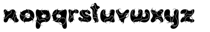 Wetty Penny Font LOWERCASE