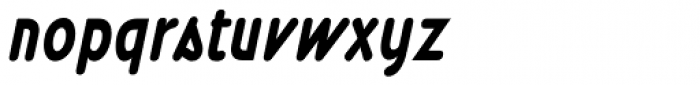 Wevli Cond Bold Italic Font LOWERCASE