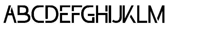 Wexora Font UPPERCASE