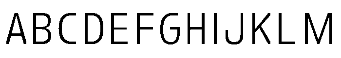 FC Crimp 120 X Condensed Regular Font UPPERCASE