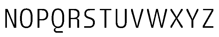 FC Crimp 120 X Condensed Regular Font UPPERCASE