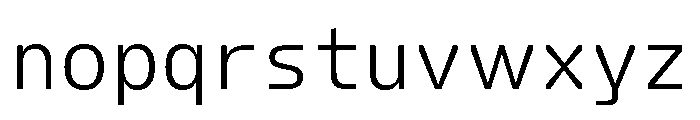 FC Crimp 120 X Condensed Regular Font LOWERCASE