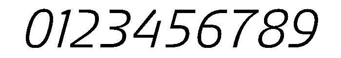 FC Crimp 121 X Condensed Italic Font OTHER CHARS