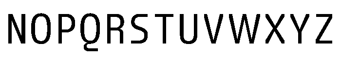 FC Crimp 130 X Condensed Medium Font UPPERCASE