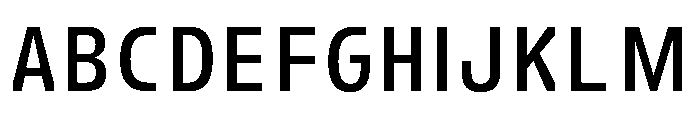 FC Crimp 140 X Condensed Bold Font UPPERCASE